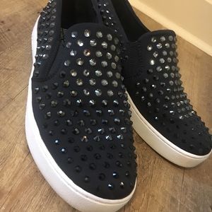 Michael Kors studded “Keaton” slip on Shoes
